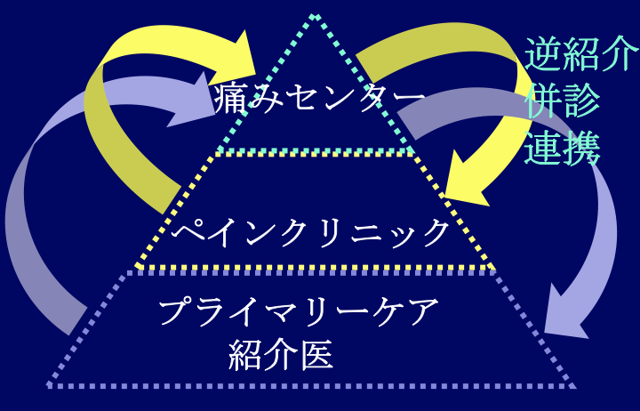 *図4 痛みセンターと地域医療機関との連携体制