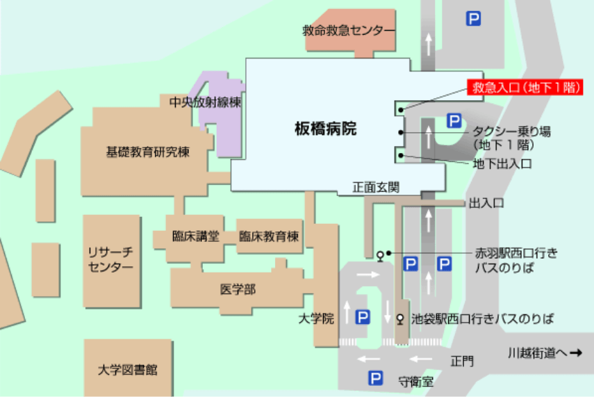 構内案内図